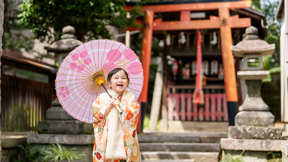 京都市 写真館 フォトスタジオ 七五三 撮影 着物 レンタル キャンペーン スタジオクレアーレ
