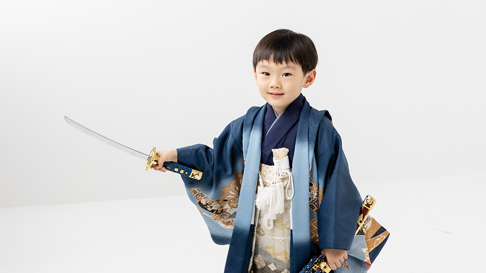 スタジオクレアーレ　七五三　前撮り　5歳男児