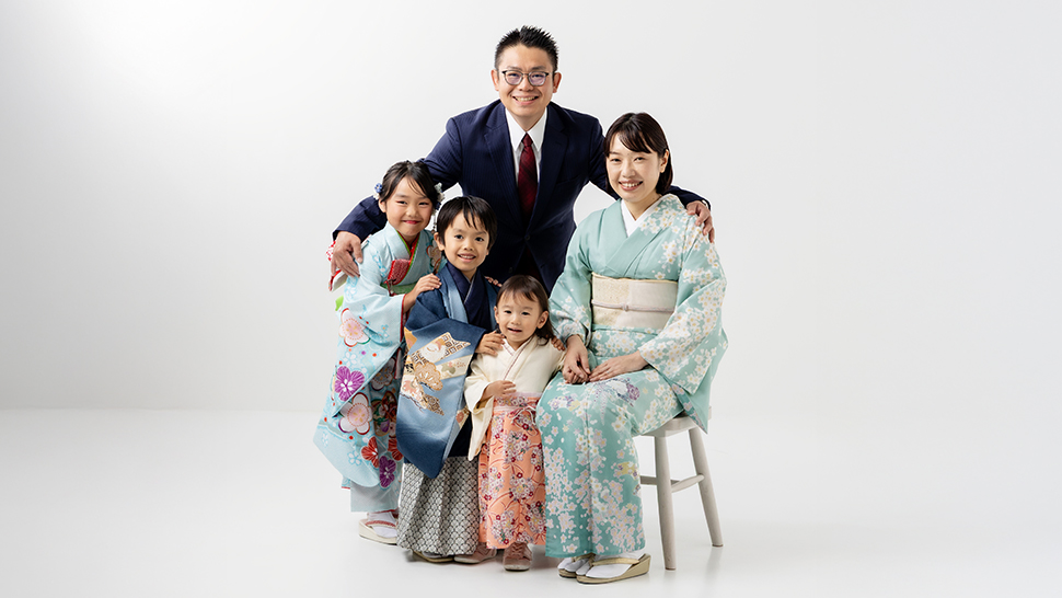 七五三 家族写真 費用 価値 京都市 スタジオクレアーレ
