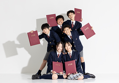 京都市 写真館 スタジオクレアーレ 入学 卒業 卒園 記念写真 グループ写真