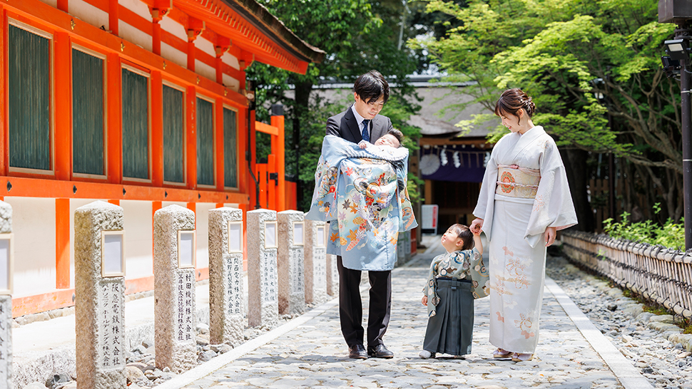 お宮参り 神社 京都 おすすめ スタジオクレアーレ