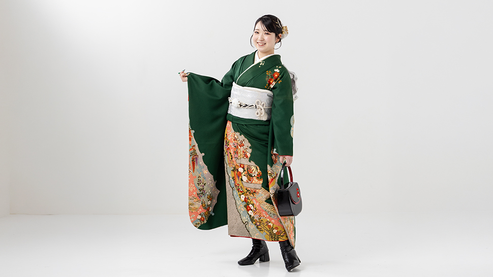 京都 写真館 成人式 前撮り
着物 振袖 レンタル ヘアメイク スタジオクレアーレ