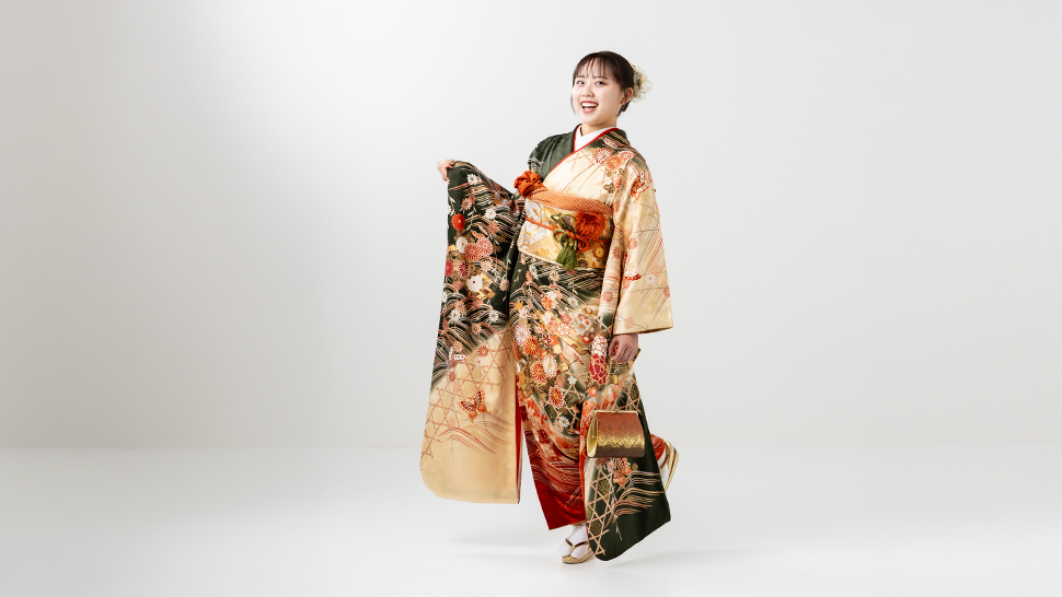 京都市 写真館 成人式 成人記念 振袖 準備 スタジオクレアーレ