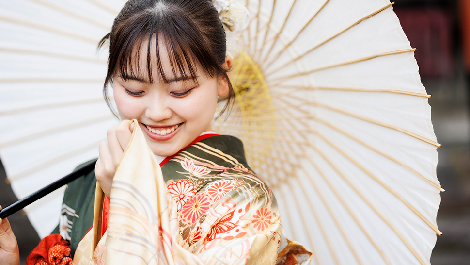 京都市 写真館 成人式 成人記念 振袖 準備 スタジオクレアーレ