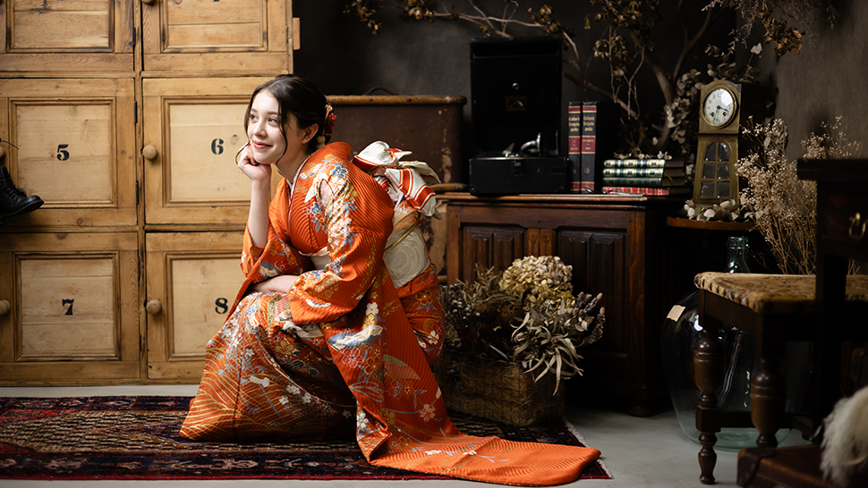 成人式前撮り スタジオ撮影 京都市上京区 スタジオクレアーレ