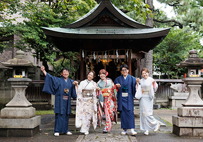 成人式 家族写真 親 前撮り 京都 上京区 写真館 スタジオクレアーレ