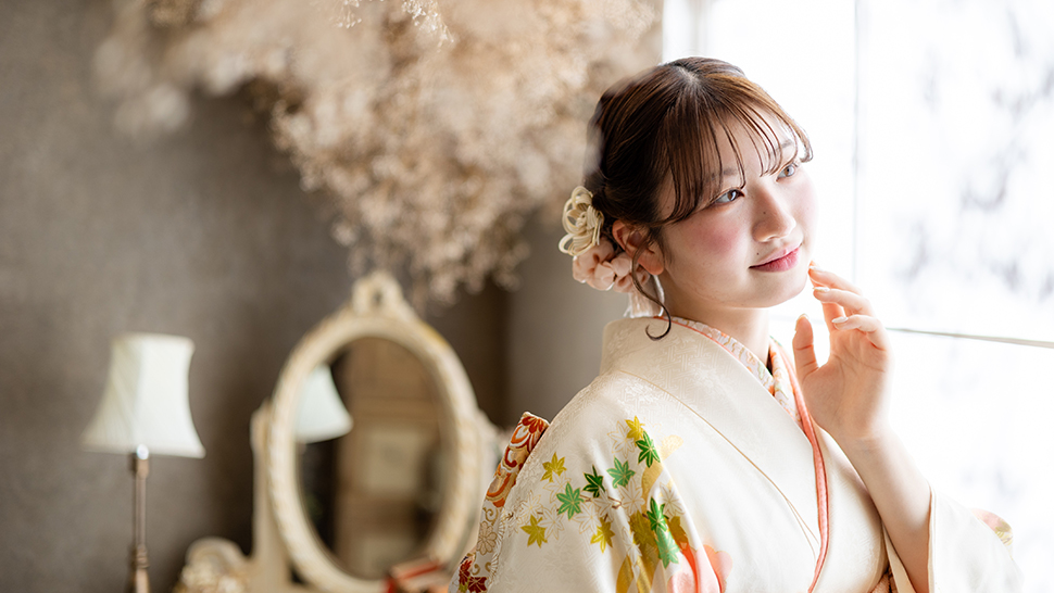 京都市 写真館  成人式 写真 振袖