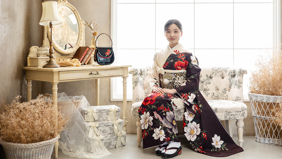 京都市 写真館 成人式 スタジオクレアーレ 前撮り 後撮り 当日 支度 着付け ヘアメイク