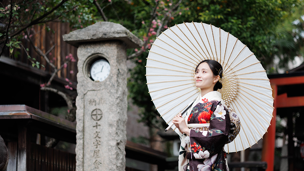 京都市 写真館 成人式 スタジオクレアーレ 前撮り 後撮り 当日 支度 着付け ヘアメイク