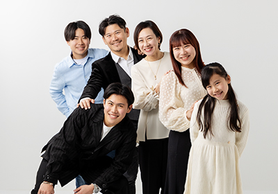 京都市上京区スタジオクレアーレ キャンペーン 家族写真 友達写真 カップルフォト